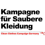 Logo Kampagne für saubere Kleidung
